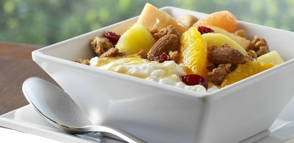 Hyatt Place Waikiki Beach Breakfast fruit and nuts